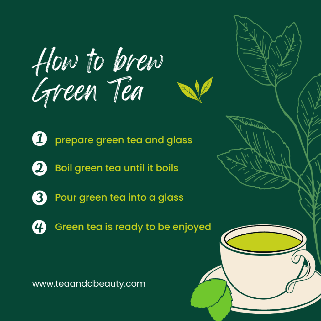 how to brew green tea